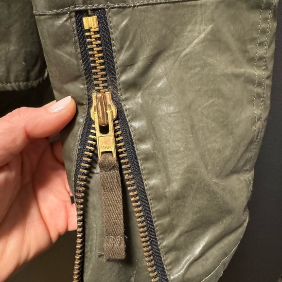 SAM. NYC fox and rabbit fur lined coat hooded parka with removable Vest M - Picture 8 of 15